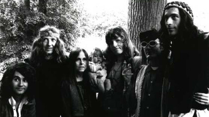 La formazione dei Gong insieme a Dashiell Hedayat