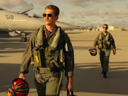 Fotograma del filme «Top Gun: Maverick» de 2022, dirigida por Joseph Kosinski