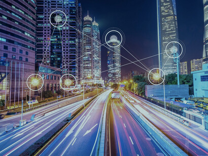 Representación grafica de una «smart city»