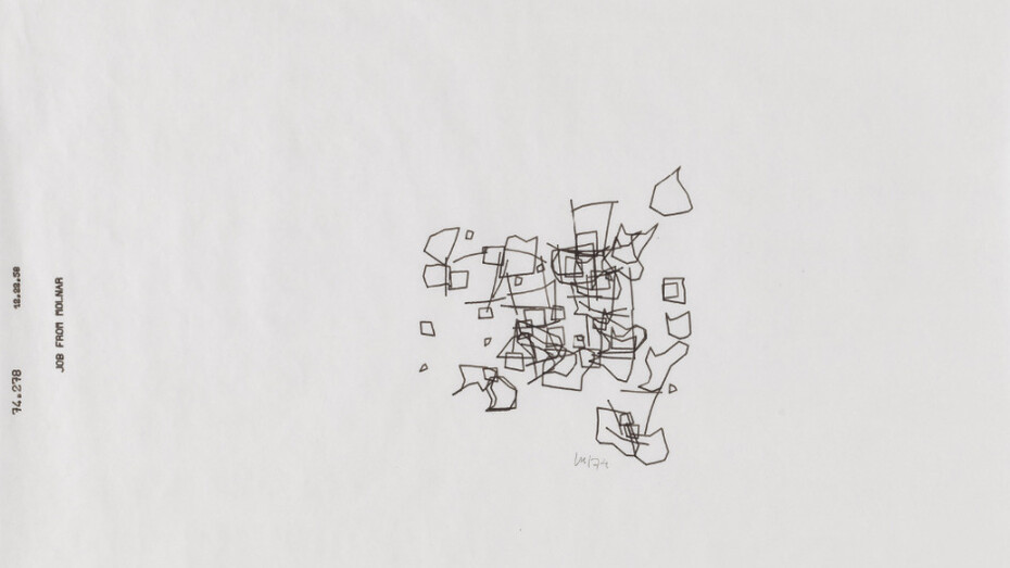 Vera Molnar. Courtesy of Senior & Shopmaker Gallery