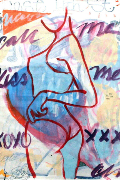 Bubblegum Princessd. Courtesy of de Plume Gallery