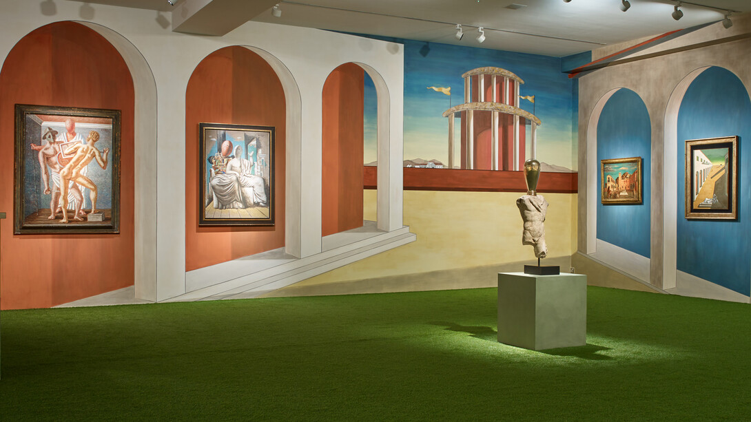 Metafisica Installation. Courtesy of Nahmad Projects, London. Photos by Stephen White