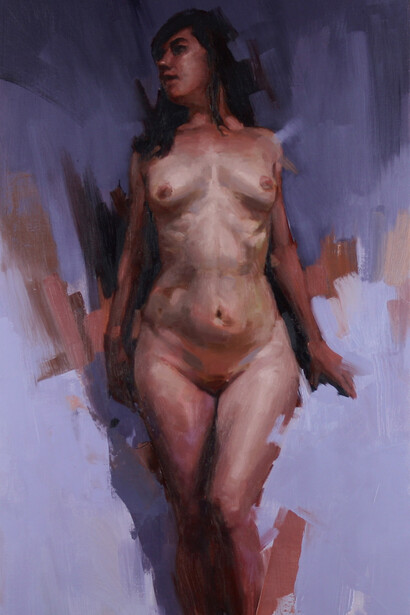 Calvin Lai, Upon waking (detail), 2020. Courtesy of Abend Gallery