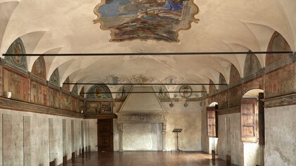 Salone in Palazzo Besta, Lombardia, Italia