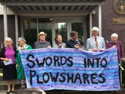 The seven Catholic plowshares activists