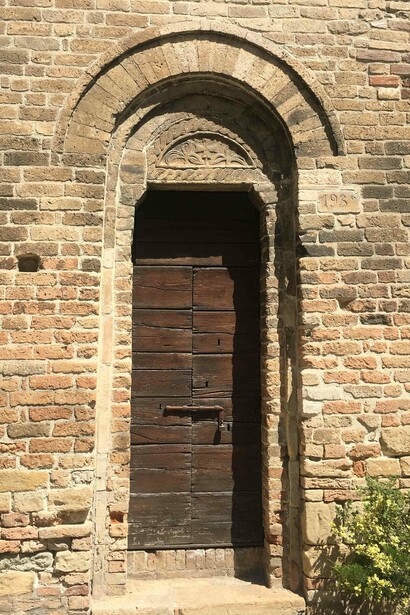 Un' antica chiesa a Monterubbiano nelle Marche