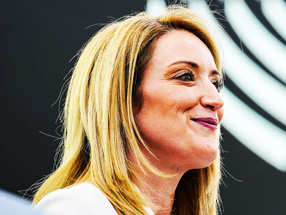Roberta Metsola, Presidente del Parlamento europeo, (2022)
