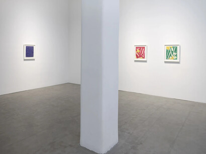 Lynne Drexler, A painted Aria, exhibition view. Courtesy of Berry Campbell 