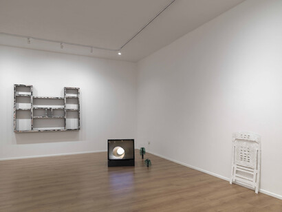 Le leggi dell'ospitalità. Veduta della mostra, Galleria P420, Bologna