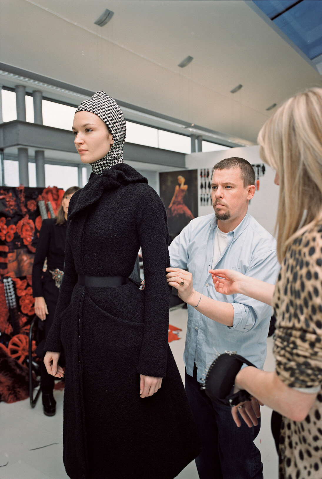 Untitled from the series ‘Alexander McQueen Working Process’ © Nick Waplington