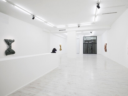 Benglis and the Baroque, Exhibiiton view. Courtesy of Thomas Brambilla Gallery