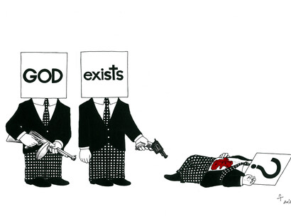 Status Quo, Loris Dogana, illustrazione