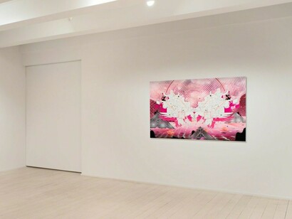 How and Nosm: Infinite Moments, Exhibition view. Courtesy of Jacob Lewis Gallery