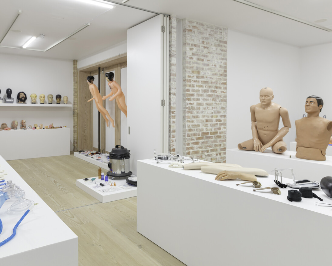 Private Collection: Unperformed Objects, Exhibition view. Courtesy of Delfina Foundation