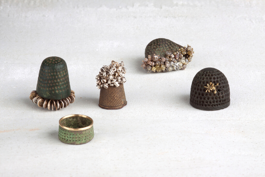 Romilly Saumarez Smith. Five thimbles. 2013