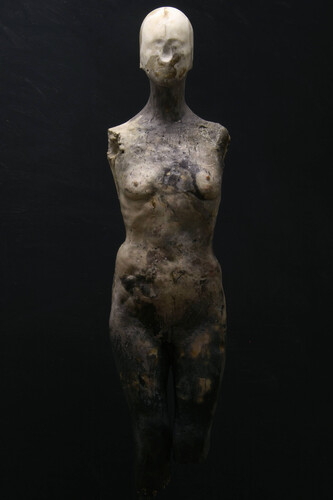 Nicola Samorì, Seer, 2011, 250 x 50 x 50 cm