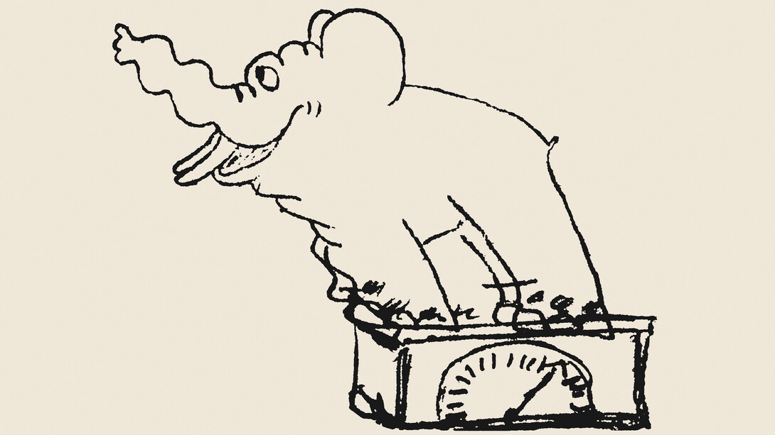 Signatur von Otto Neurath. Mit freundlicher genehmigung des Musa Museums