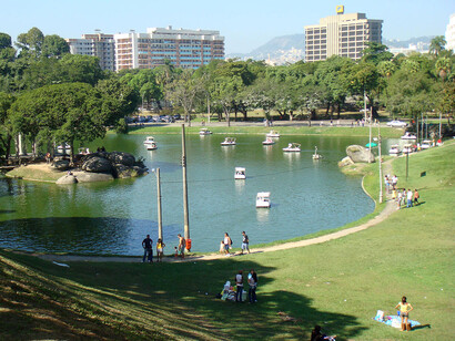 Quinta da Boa Vista e sua grande área verde recebem famílias em dia de lazer
