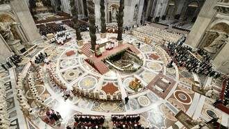 Celebrazione in S. Pietro