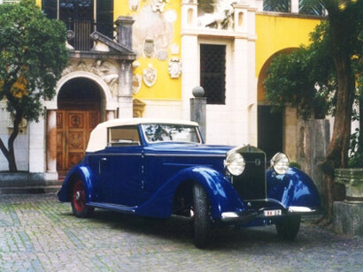 L'Isotta Fraschini Tipo 8B Cabriolet, denominata dal poeta "Traù"
