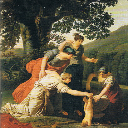 Antoine Borel, Teti plonge Achille dans les eaux du Styx