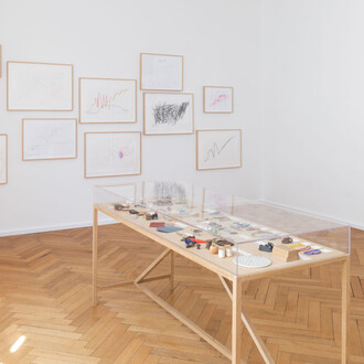 Jimmie Durham, Art and science are the same thing, ausstellungsansicht. Mit freundlicher genehmigung der Barbara Wien Gallery