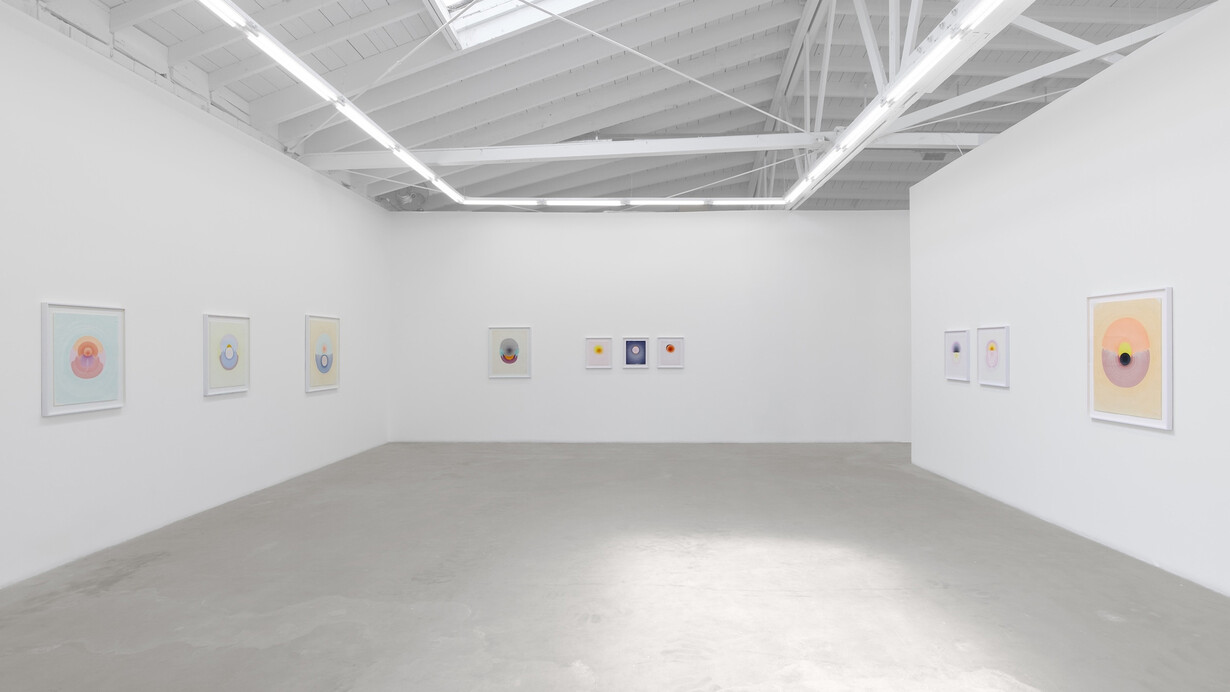 Melissa Huddleston, The drops, exhibition view. Courtesy of Luis De Jesus Los Angeles