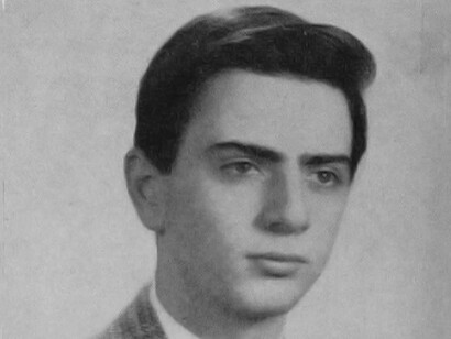 A young, short-haired Carl Sagan