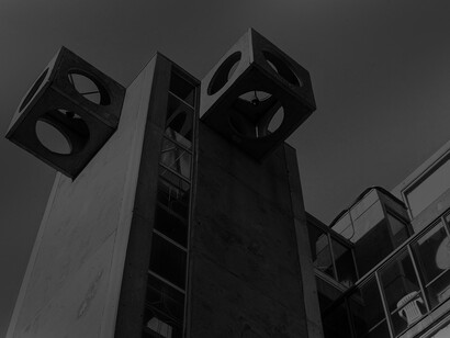 Las estructuras existentes en Arcosanti están pensadas para que comiencen a satisfacer todas las necesidades de una comunidad