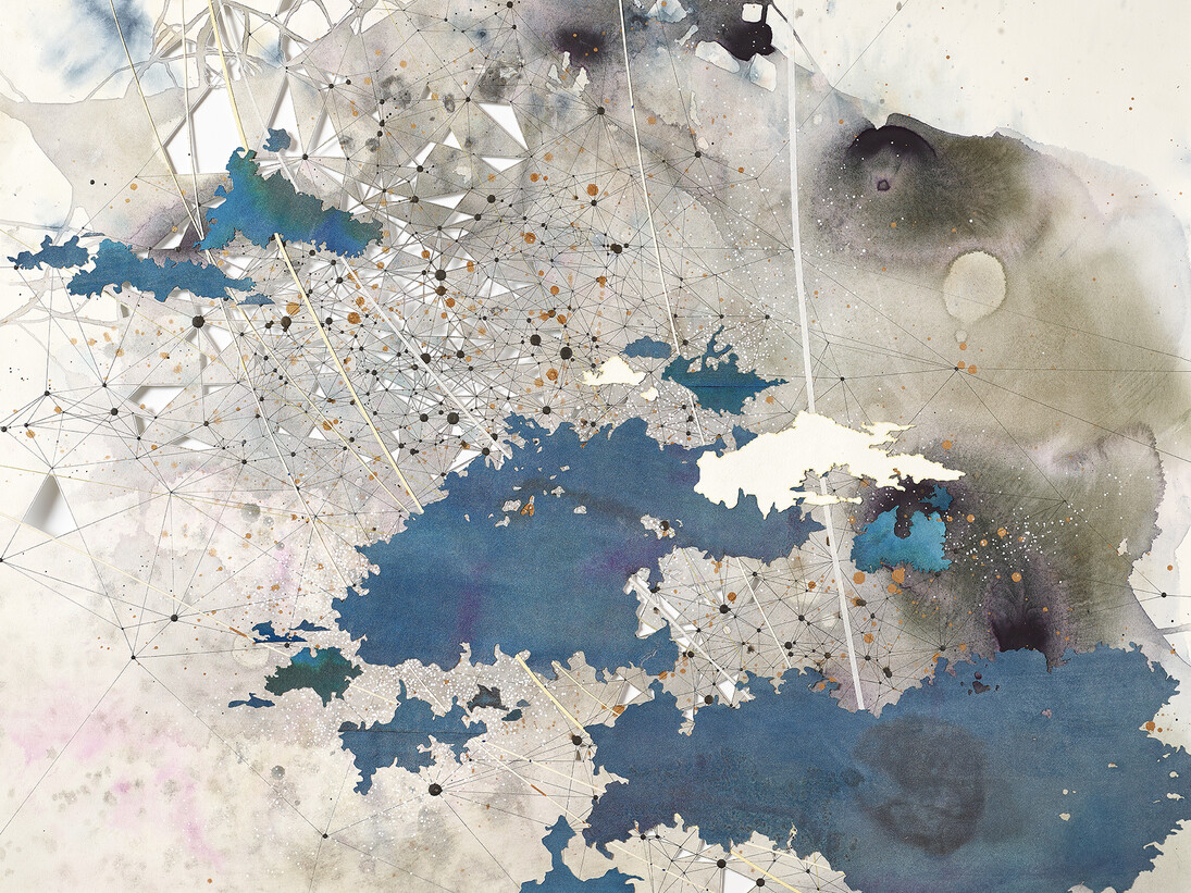 Val Britton, Reverberation 31, 2015, Courtesy of the Artist and Gallery Wendi Norris, San Francisco. 