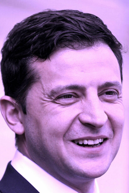 El presidente de Ucrania, V. Zelenski