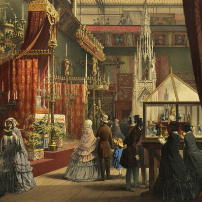 Joseph Nash, Mediaeval Court from the Great Exhibition of 1851