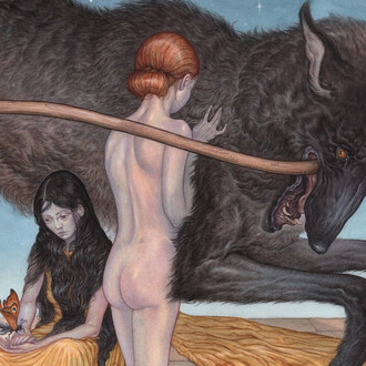 Jason Mowry, Eyes I dare not meet, 2025. Courtesy of Haven Gallery