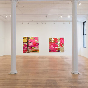 Violet Dennison, exhibition view. Courtesy of Bortolami