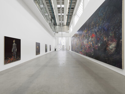 Jonas Burgert, Exhibition view. Courtesy of Blain|Southern