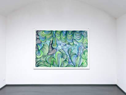 Maurizio Donzelli, Acquerello, Diramante, Courtesy of Eduardo Secci Contemporary