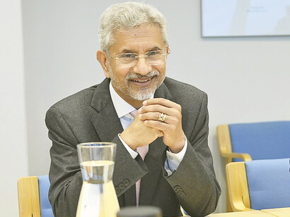 Rafael Mariano Grossi, IAEA Director General, met with Dr. Subrahmanyam Jaishankar, Minister of External Affairs of India, during his official visit to the Agency headquarters in Vienna, Austria. 3 January 2023