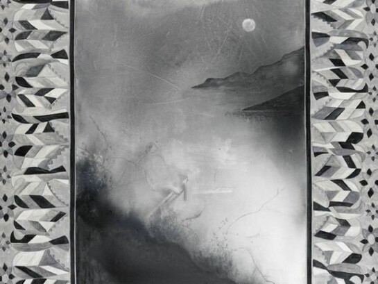 Silke Otto-Knapp, Front Cloth (Mondaufgang) 2011, 150x170 cm