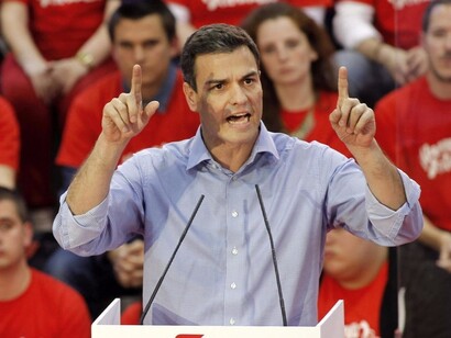 Pedro Sánchez, líder del Partido Socialista