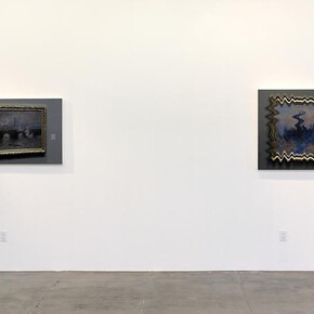 David Klamen, Exhibition view. Courtesy of Mark Moore Fine Art