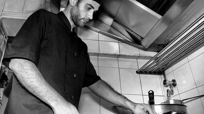 Achille Pirillo, executive chef del ristorante Cavolo Nero Bistrot