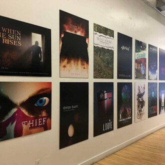 SVA Computer Art: Senior Thesis Projects, exhibition view. Courtesy of School of Visual Arts