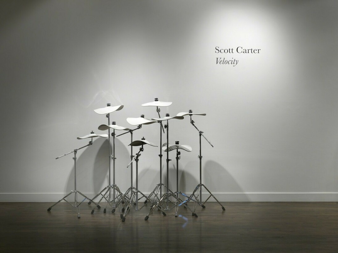 Velocity / Strata, Exhibition view. Courtesy of Linda Warren Projects