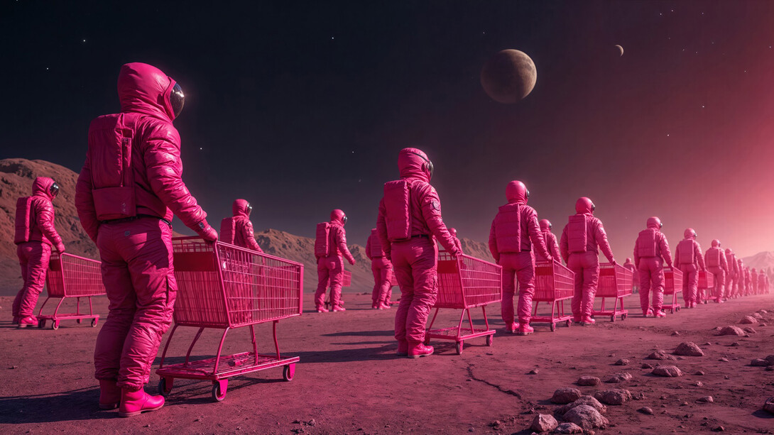 Manit Sriwanichpoom, Pink Mars. Courtesy of Kathmandu Photo Gallery