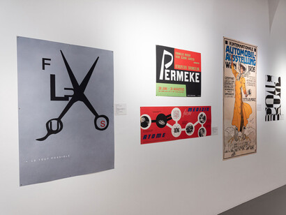 Typomania. Curator’s choice by Kathrin Pokorny-Nagel, ausstellungsansicht. Mit freundlicher genehmigung des Museum für angewandte Kunst