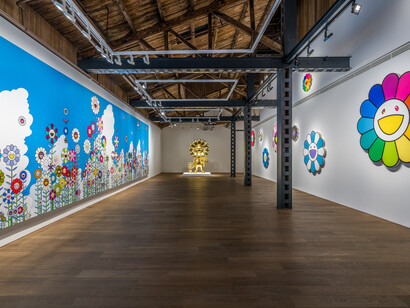 View of Takashi Murakami’s solo exhibition "Takashi Murakami in Wonderland" at Perrotin, Shanghai, 2018. Photo: Yan Tao
©2018 Takashi Murakami/Kaikai Kiki Co., Ltd. All Rights Reserved.
Courtesy Perrotin
