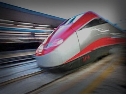 Freccia Rossa in partenza 