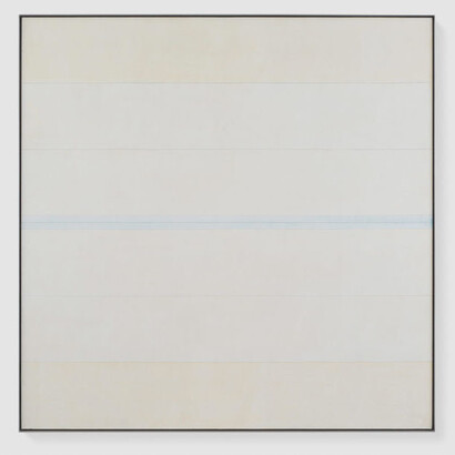 Agnes Martin. Courtesy of Lévy Gorvy