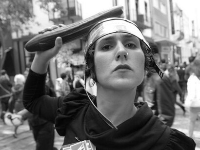 Manifestation en Grèce contre les politiques européennes, 2011. Photograpie Spirifoto