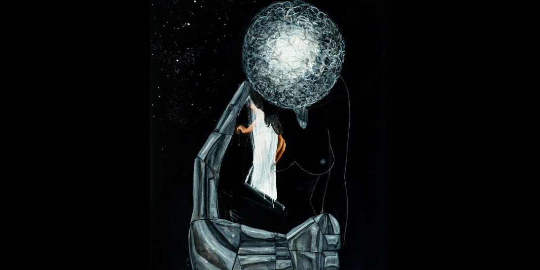 Beware of Darkness. Courtesy of Galerie Almine Rech